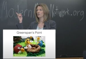 Blog A Nations Wealth: Economist Stephanie Kelton giving a lecture