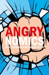 Blog Angrynomics: An image of the front cover of the book