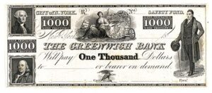 Blog bank regulation: Image of a bank during during the free banking period