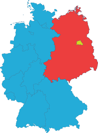 How did Germany rebuild economic vitality after WW2? germany split in two