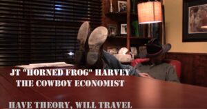 Blog Socialist: Image of the Cowboy Economist in one of his YouTube lessons