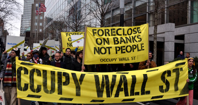Angrynomics - The summary: Part 2 Angrynomics: Image of an Occupy Wall St. Protest